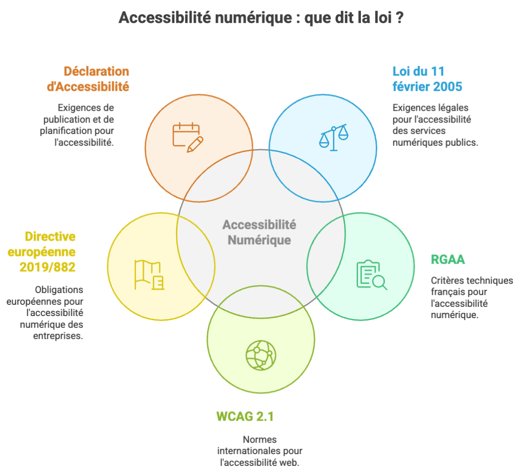 Infographie Accessibilité Numérique 2025 Blog RH
