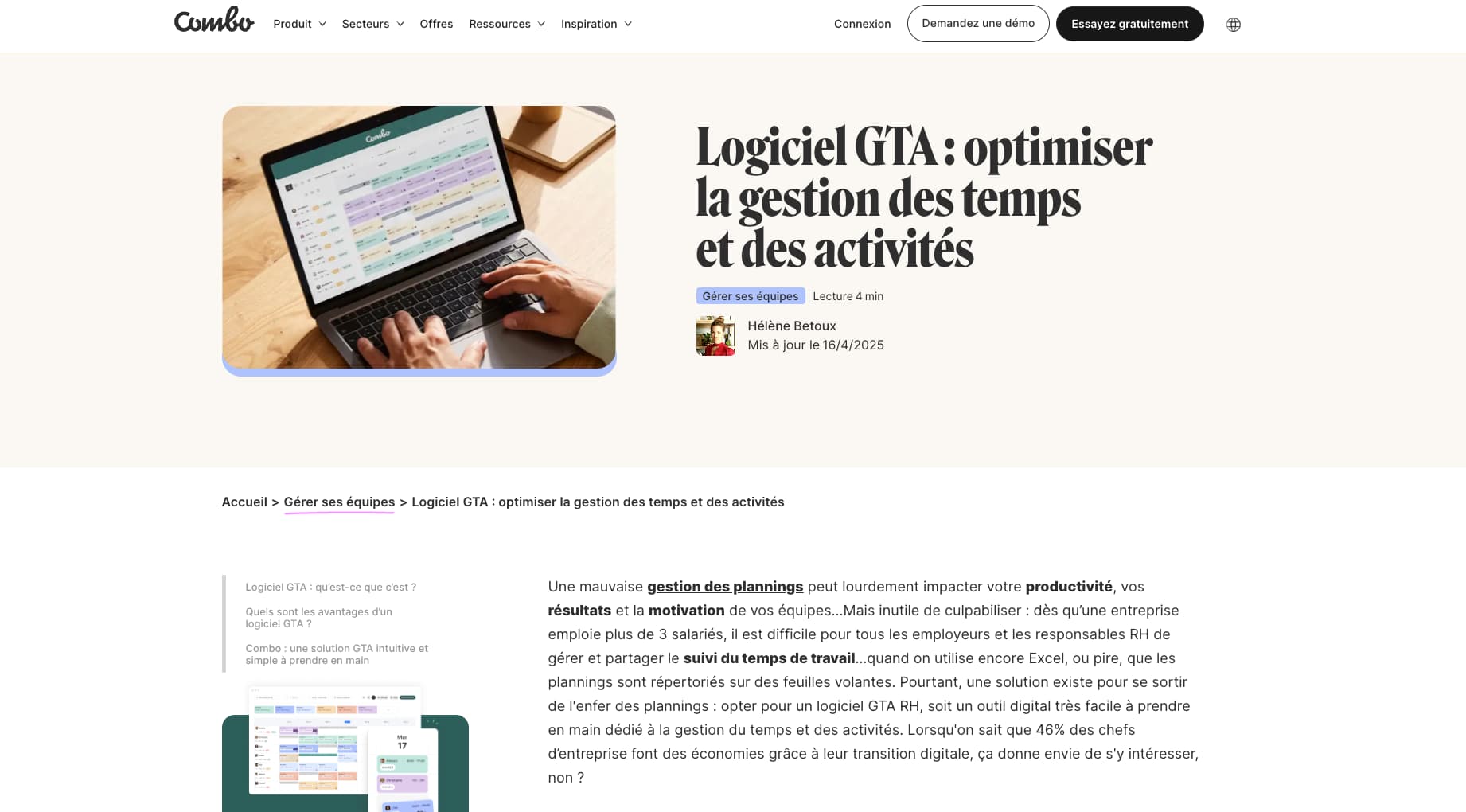 logiciel GTA COMBO