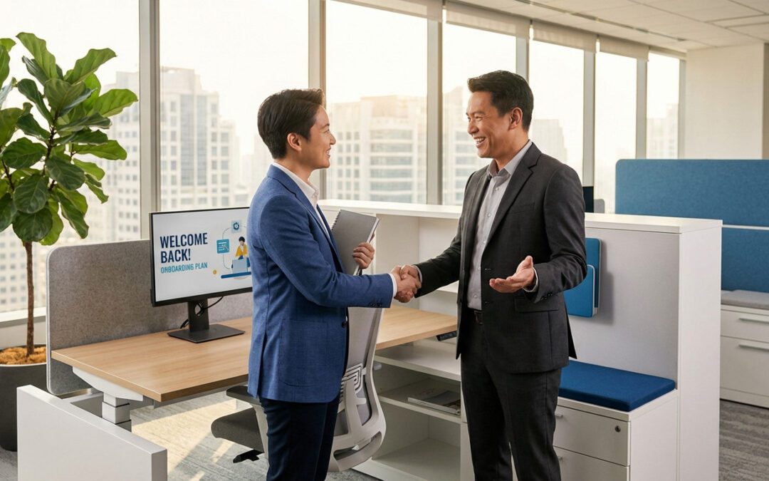 Reboarding en entreprise : réussir la réintégration
