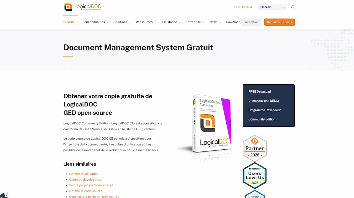 site web Logical Doc