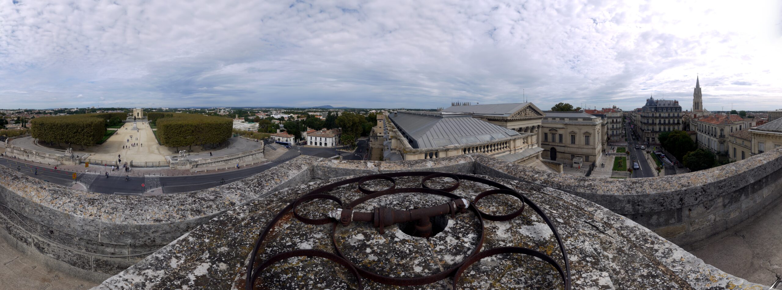Vue de Montpellier