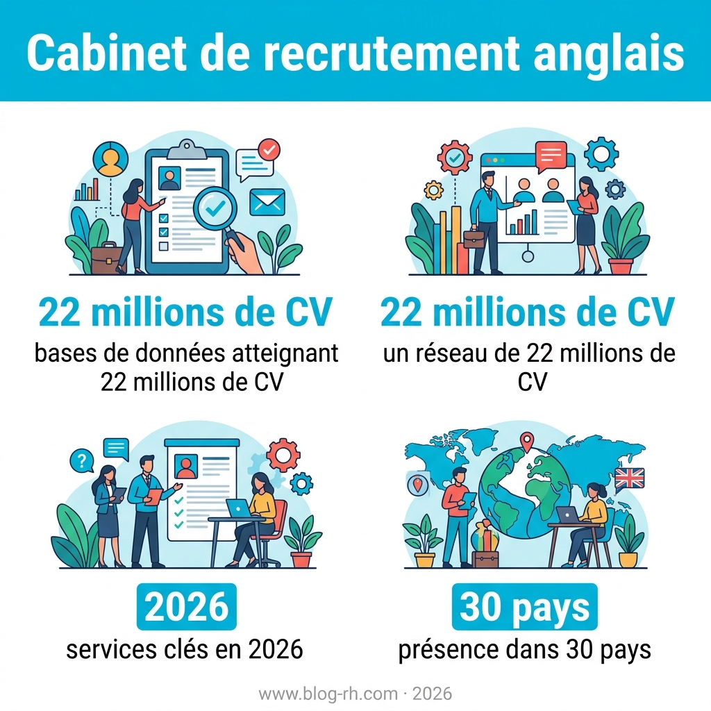 Infographie — cabinet de recrutement anglais