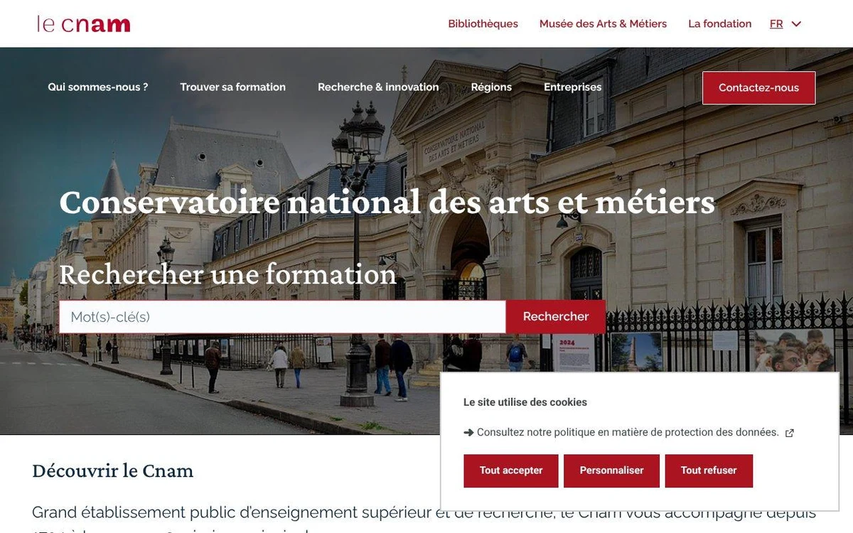 Site de CNAM