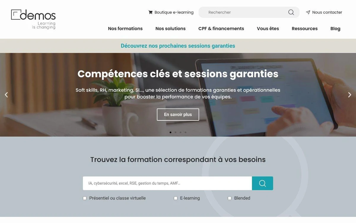 Site de DEMOS
