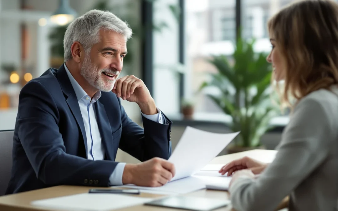 Cadre expérimenté en rendez-vous d'accompagnement de carrière