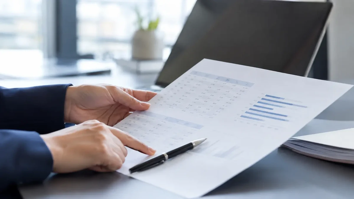 Analyse chiffrée d'un tableau de retour sur investissement
